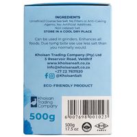 Khoisan Coarse Sea Salt 500g